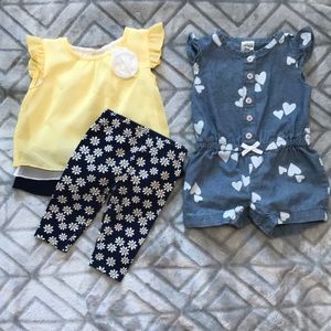 Set of 2 Baby Girl Outfits